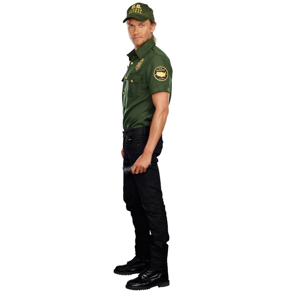 Picture of Border Patrol Agent Bill D. Wall Adult Mens Costume