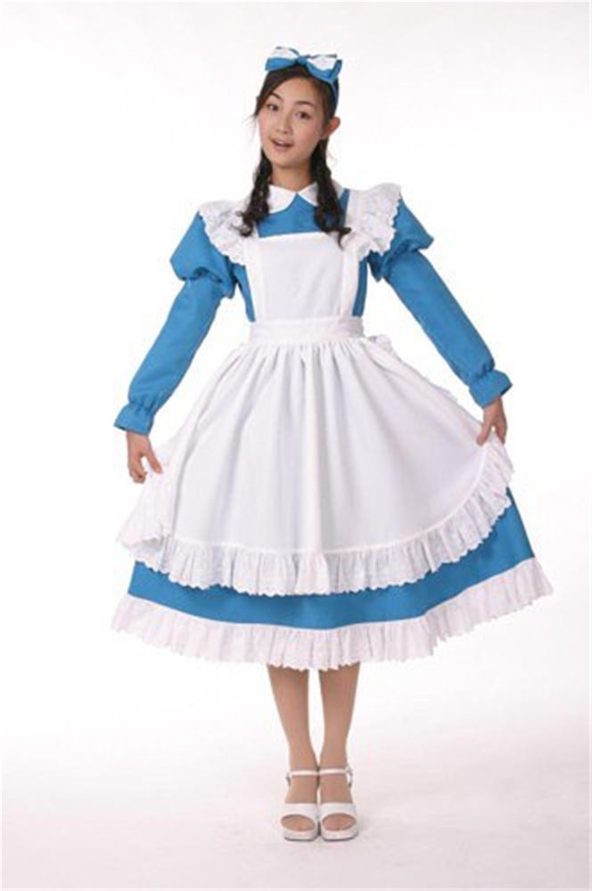 Picture of Light Blue Doremi Maid Adult Womens Costume