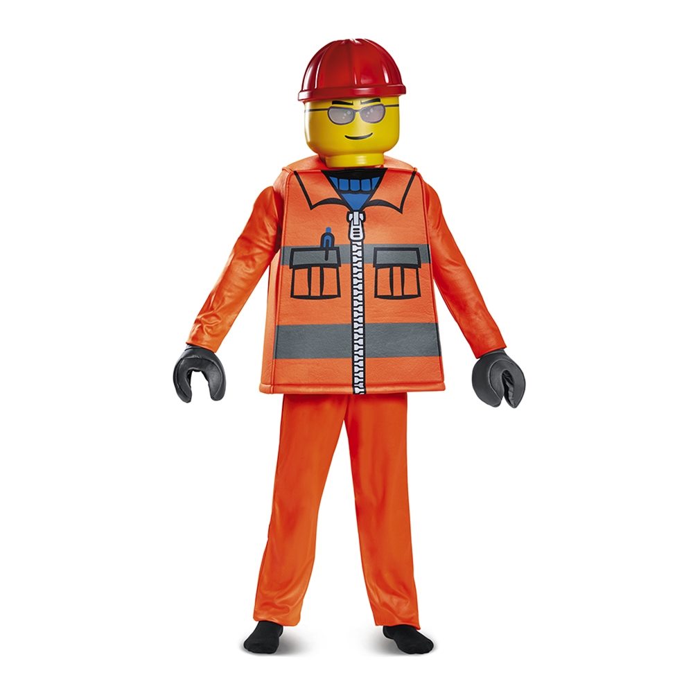 Picture of Lego Deluxe Construction Worker Child Costume