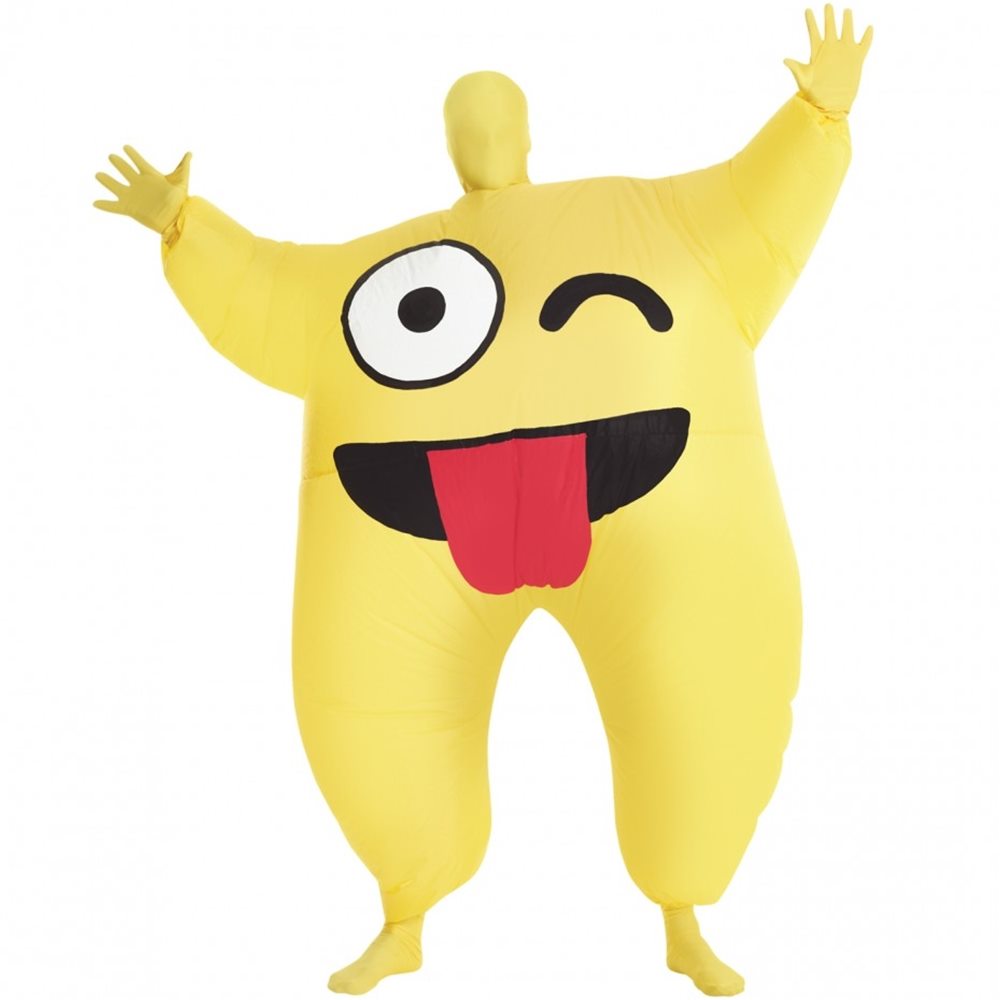 Picture of Cheeky Emoji Inflatable Adult Unisex Costume