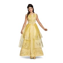 Picture of Beauty and the Beast Movie Deluxe Belle Adult Womens Costume