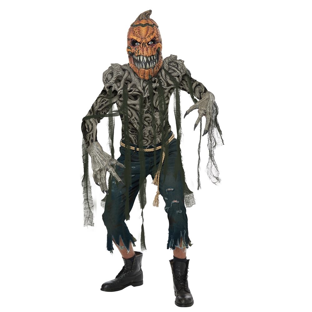 Picture of Pumpkin Creature Adult Mens Costume