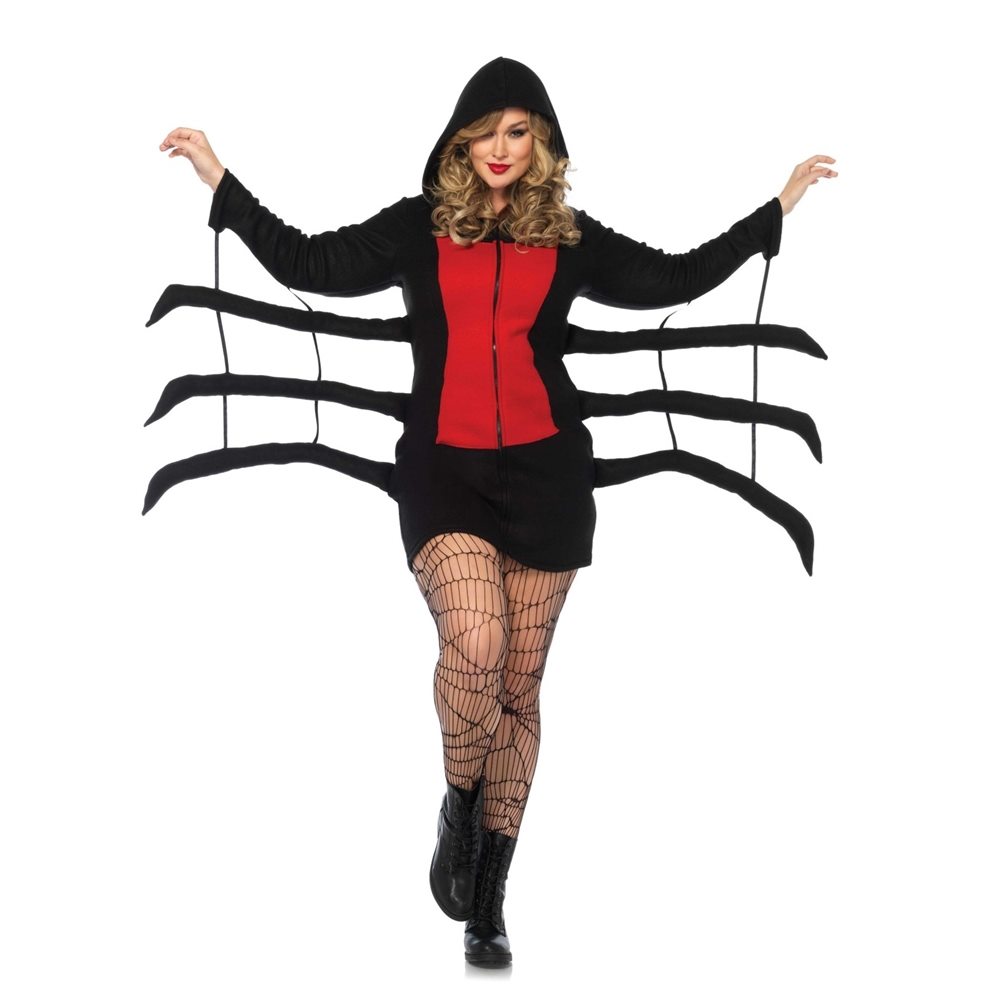 Picture of Cozy Black Widow Adult Womens Plus Size Costume