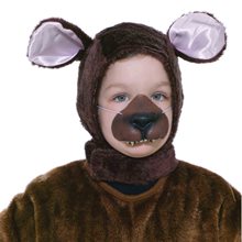 Picture of Bear Hood & Nose Child Set