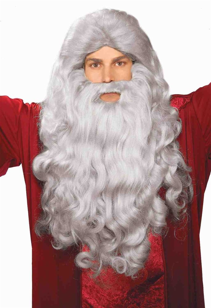Picture of Moses Grey Wig and Beard Adult Set
