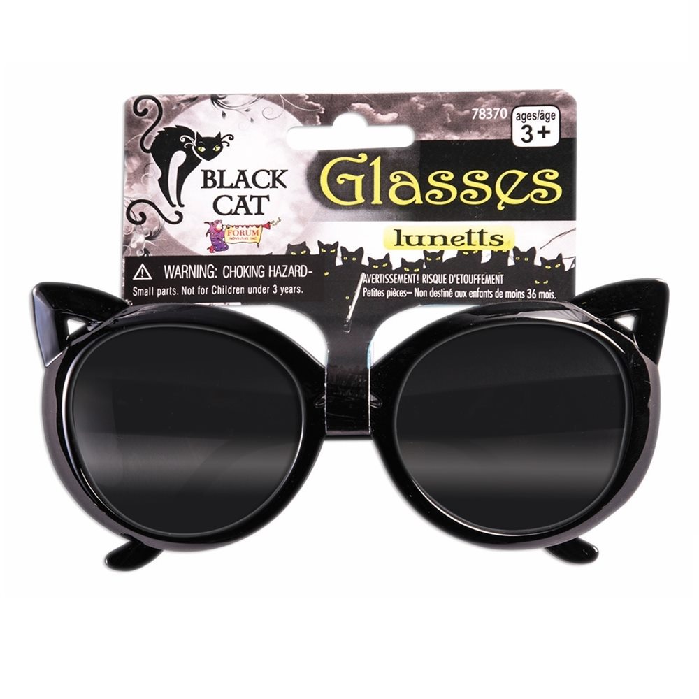 Picture of Black Cat Glasses