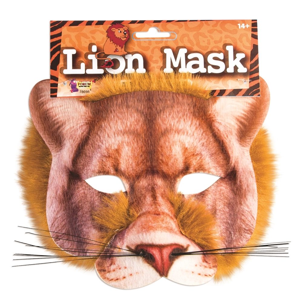 Picture of Lion Sublimated Furry Mask