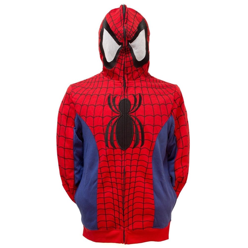 Picture of Spider-Man Adult Mens Cosplay Hoodie