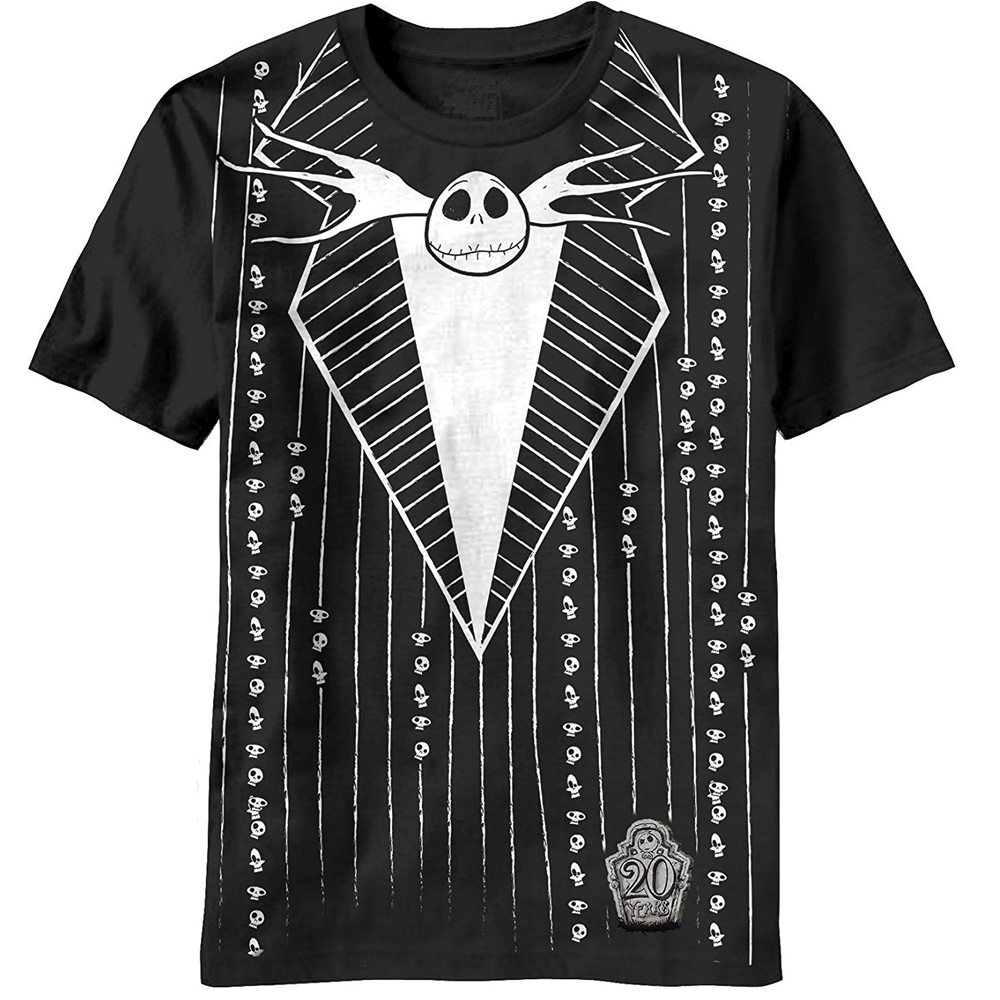 Picture of Nightmare Before Christmas Tux Adult Mens T-Shirt