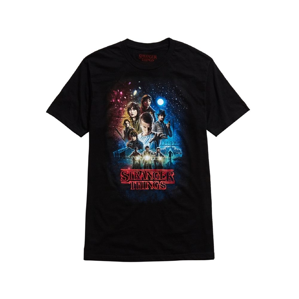 Picture of Stranger Things Poster Adult Mens T-Shirt