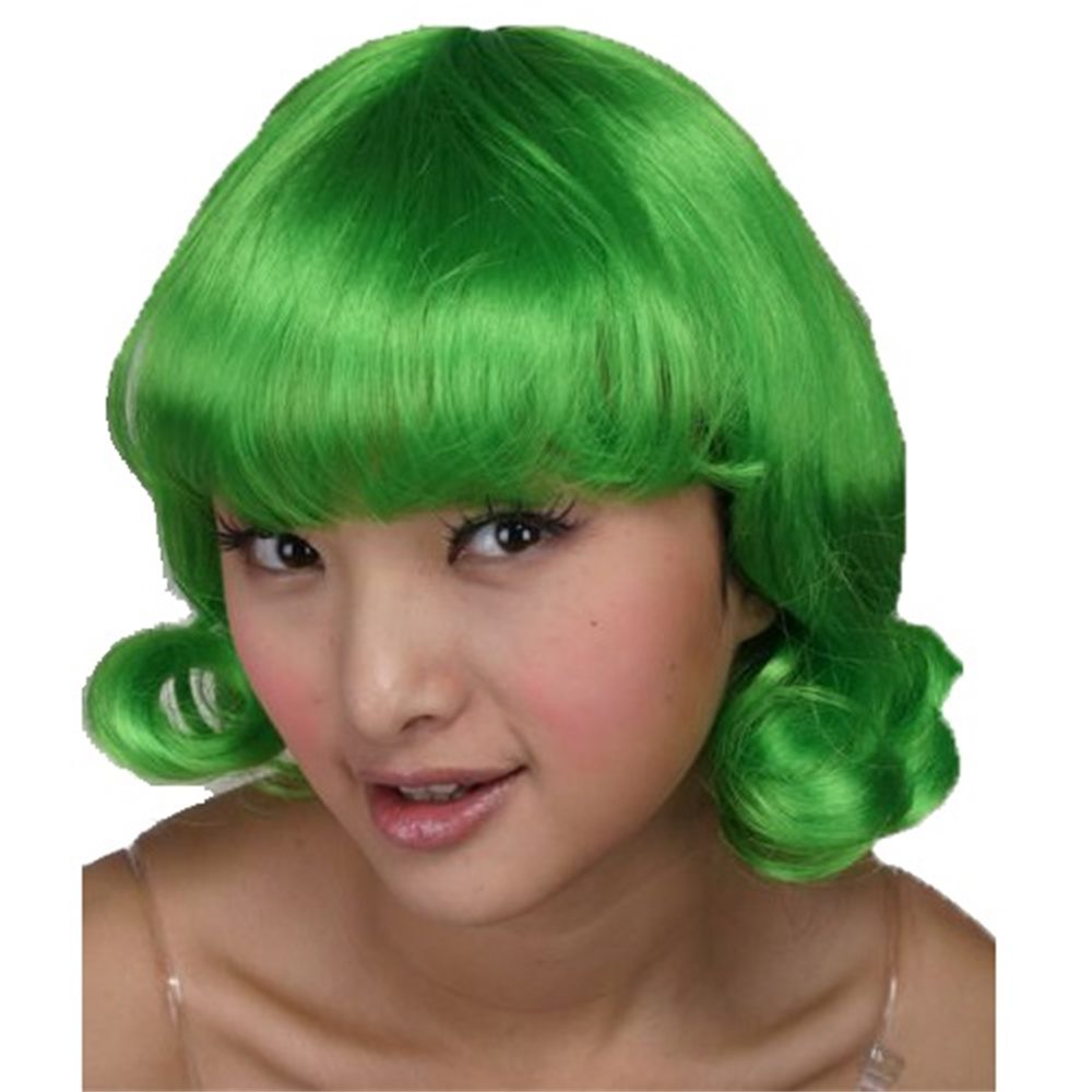 Picture of Happy Candy Worker Green Wig