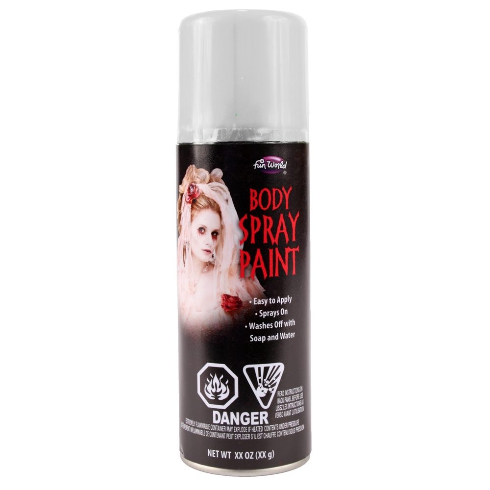 Picture of White Body Spray Paint 4oz