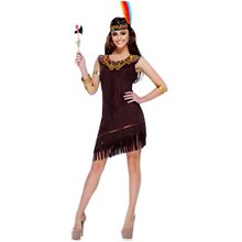 Picture of Native American Warrior Adult Womens Costume