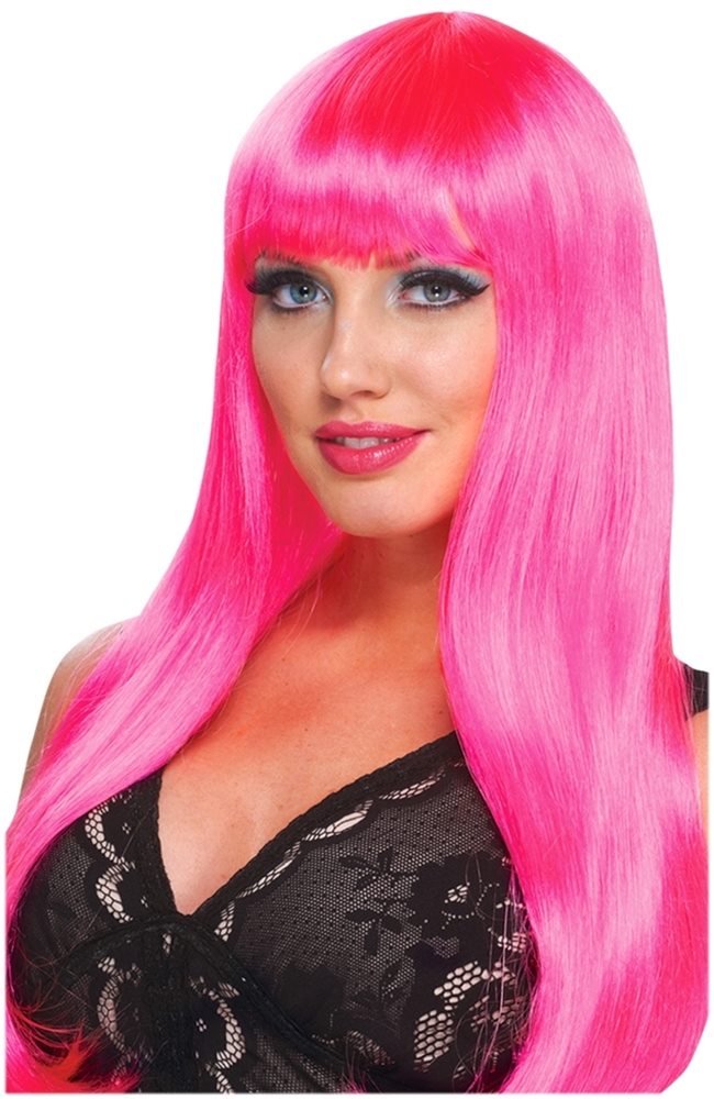 Picture of Hot Pink Fantasy Diva Wig
