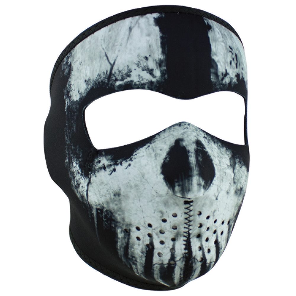 Picture of Skull Ghost Full Face Neoprene Mask