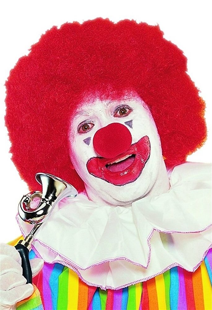 Picture of Jumbo Clown Afro Red Wig