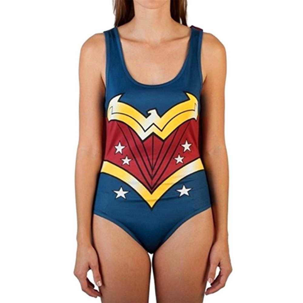 Picture of Wonder Woman Bodysuit with Cape