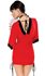 Picture of Oriental Red Dress Adult Womens Costume