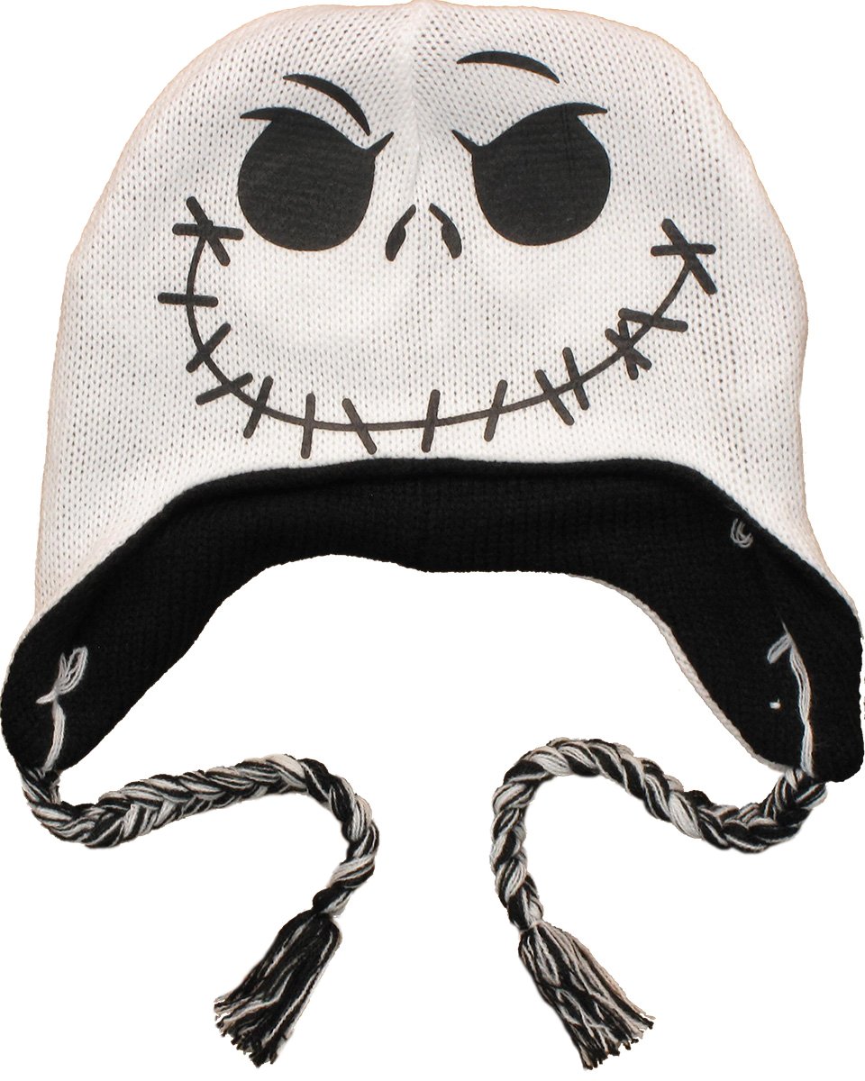 Halloweeen Club Costume Superstore. Nightmare Before Christmas Reversible Peruvian Beanie