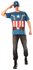 Picture of Captain America Retro T-Shirt & Mask Adult Mens Costume