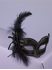 Picture of Satin Feathered Mask with Comfort Arms (More Colors)