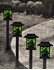 Picture of Solar Reaper Lantern Pathway Markers 4ct