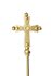 Picture of Gold Divine Cross Staff 66in