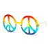 Picture of Rainbow Peace Sign Glasses