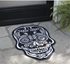 Picture of Black & White Skull Doormat