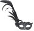 Picture of Madame Feather & Flower Masquerade Mask (More Colors)