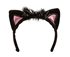 Picture of Black & Pink Cat Ears Headband
