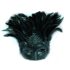 Picture of Venetian Prince Masquerade Mask with Feathers (More Colors)