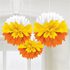 Picture of Candy Corn Fluffy Decorations 3ct