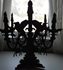 Picture of Glittered 3D Candelabra with Spider Clips