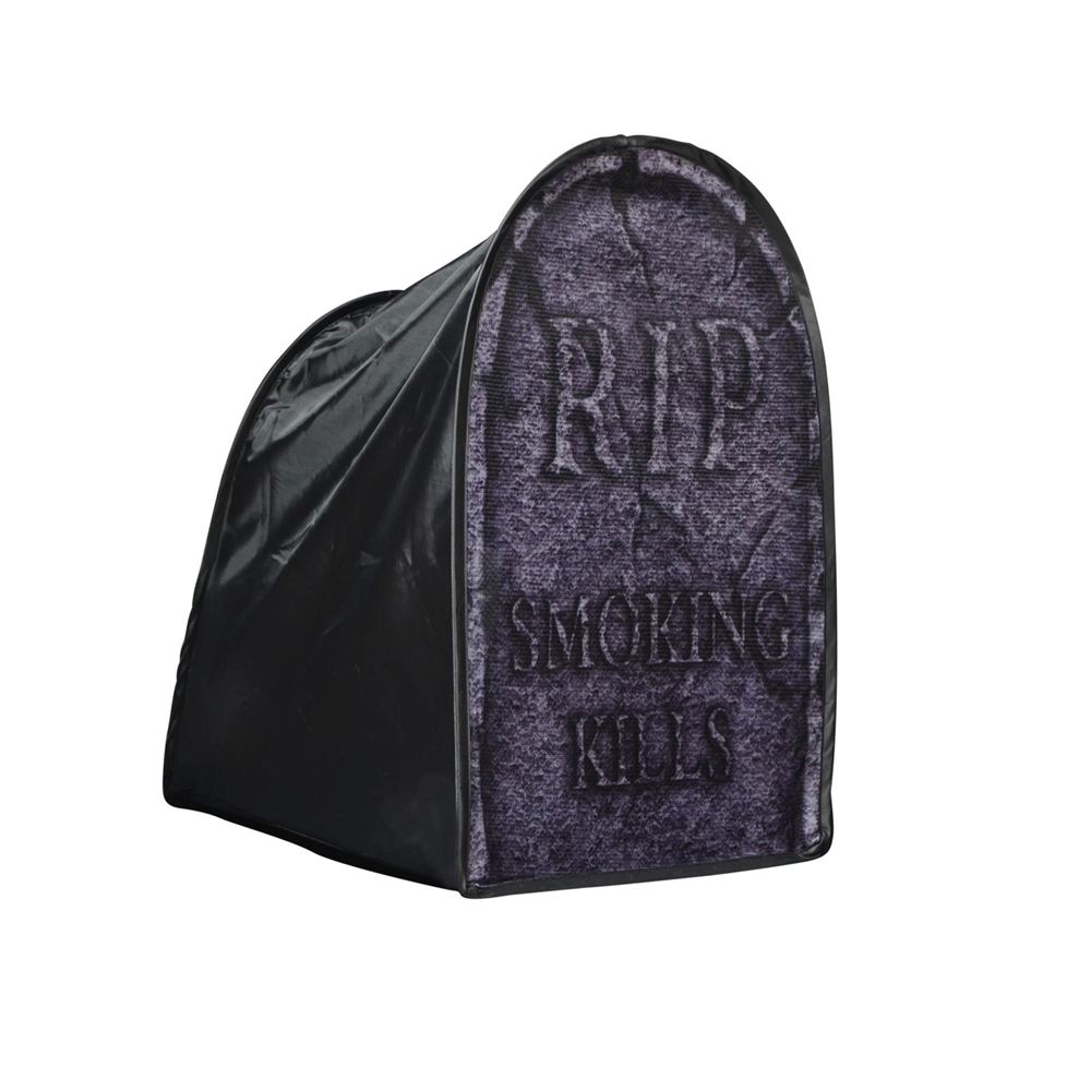 Halloweeen Club Costume Superstore. Tombstone Collapsible Fog Machine