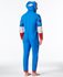 Picture of Captain America Adult Mens Onesie with Hood