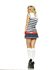 Picture of Striped Sailor Adult Womens Costume
