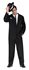 Picture of Black Suit Adult Mens Costume