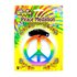 Picture of Hippie Rainbow Peace Sign Medallion Necklace