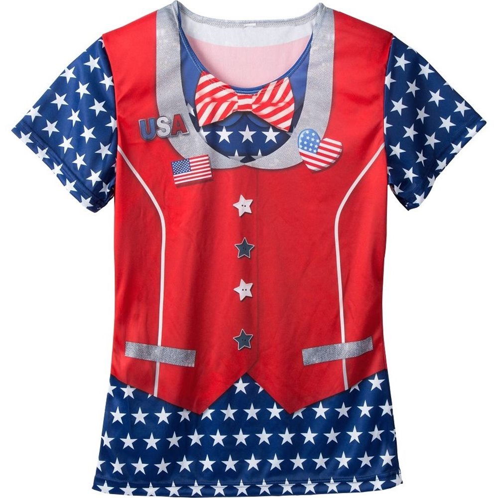Picture of Patriotic Adult Womens T-Shirt