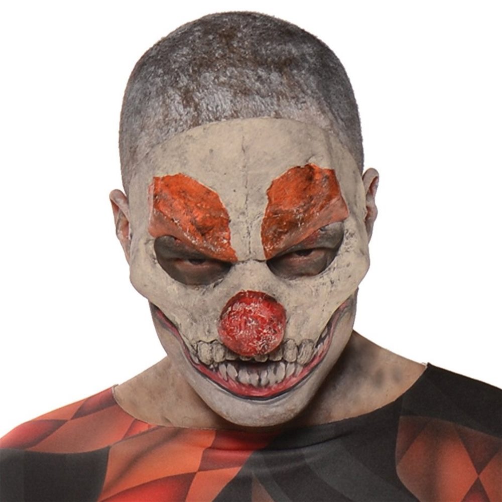 Picture of Evil Clown Latex Face Mask