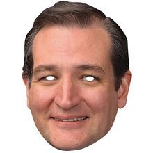Picture of Ted Cruz Paper Mask