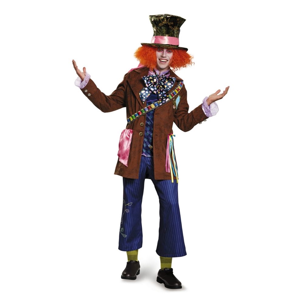 Picture of Mad Hatter Prestige Adult Mens Plus Size Costume