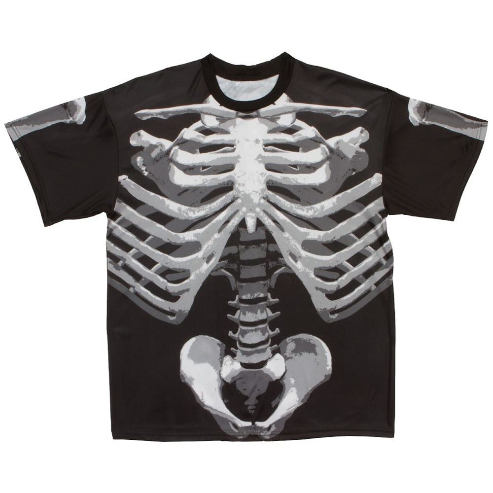 Picture of Skeleton Bones Adult Mens T-Shirt