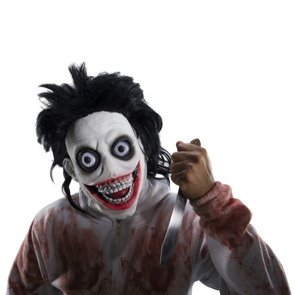 Picture of Creepy Pasta Go to Sleep Adult Latex Mask