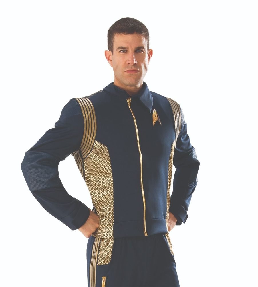 Picture of Star Trek Discovery Deluxe Command Adult Mens Shirt 