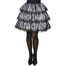 Picture of Gothic Striped Ruffle Skirt (Coming Soon)
