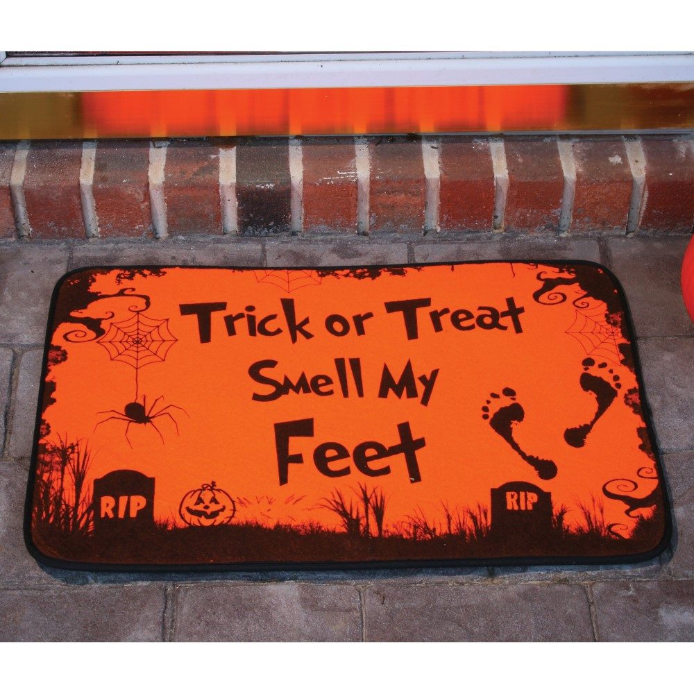 Picture of Trick or Treat Smell My Feet Doormat