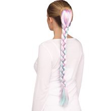 Picture of Braided Pastel Unicorn Tail