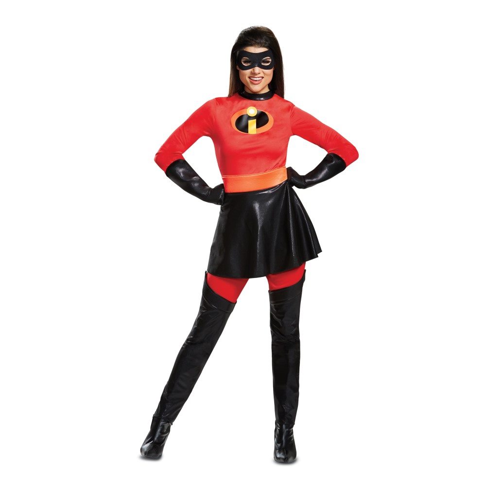 Picture of Mrs. Incredible Skirted Deluxe Adult Womens Costume